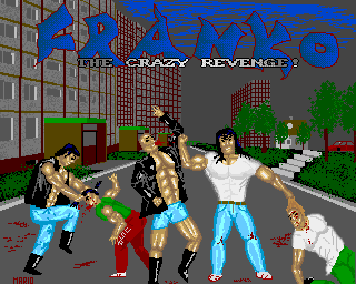 Franko: The Crazy Revenge (Amiga) screenshot: Title screen