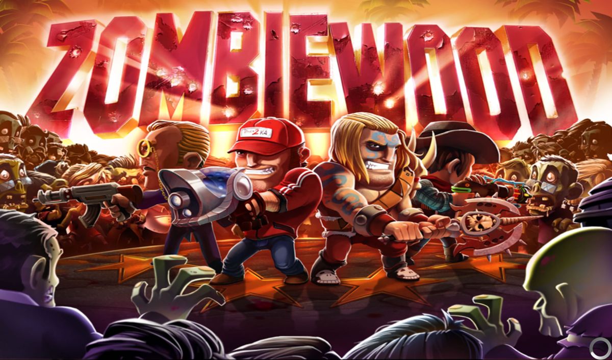 Zombiewood (Android) screenshot: Title screen