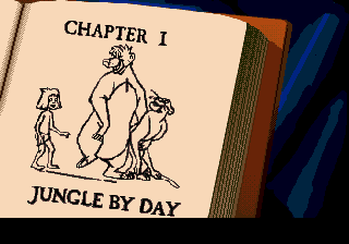 Disney's The Jungle Book (Genesis) screenshot: Starting a level