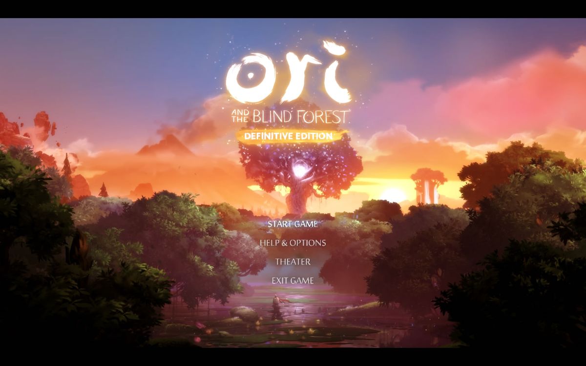 Ori and the Blind Forest: Definitive Edition (Windows) screenshot: Main menu