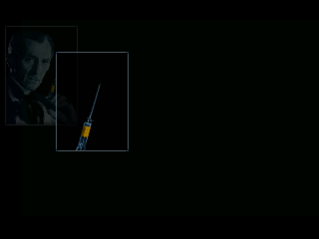 Mind's Eye (Windows) screenshot: Cutscene with the doctor giving you a shot