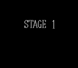 Final Zone (Genesis) screenshot: Before entering stage 1