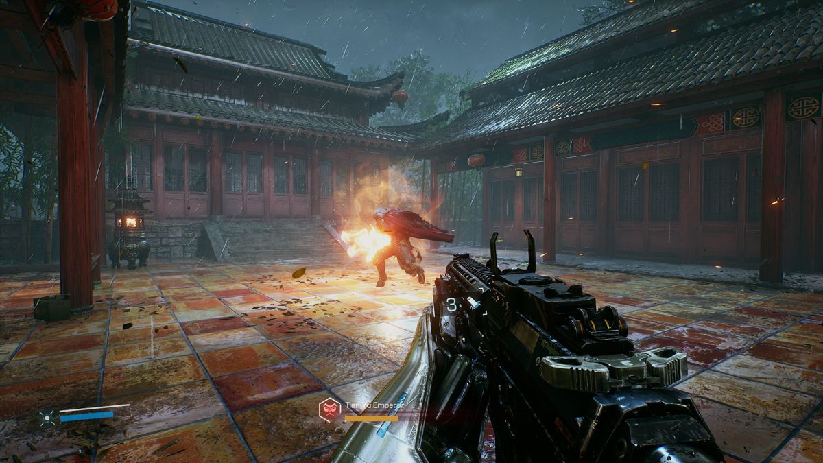 Bright Memory: Infinite (Windows) screenshot: Fighting Tian Yu Emperor