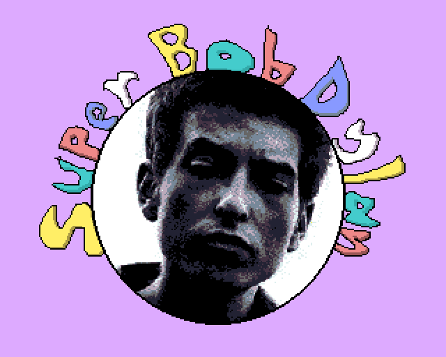Super Bob Dylan (Amiga) screenshot: Title screen