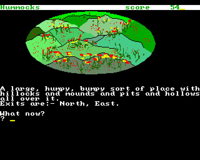 Reasoning with Trolls (Amiga) screenshot: Hummocks