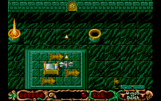 Wings of Death (Atari ST) screenshot: Knock knock!