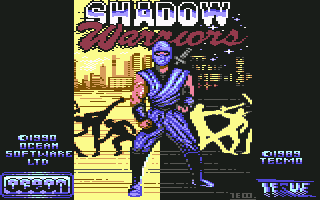 Ninja Gaiden (Commodore 64) screenshot: Title screen