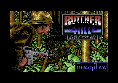 Butcher Hill (Commodore 64) screenshot: Title