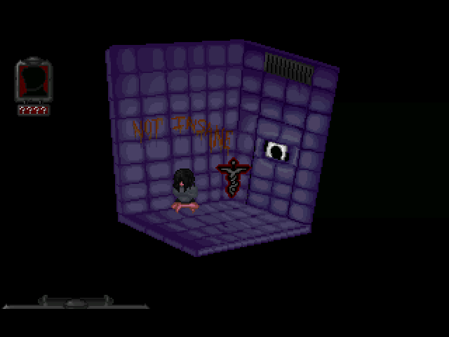 Mind's Eye (Windows) screenshot: You wake up in your cell