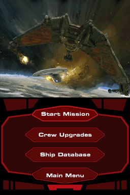 Star Trek: Tactical Assault (Nintendo DS) screenshot: The second campaign is set several decades after the events of the first one.