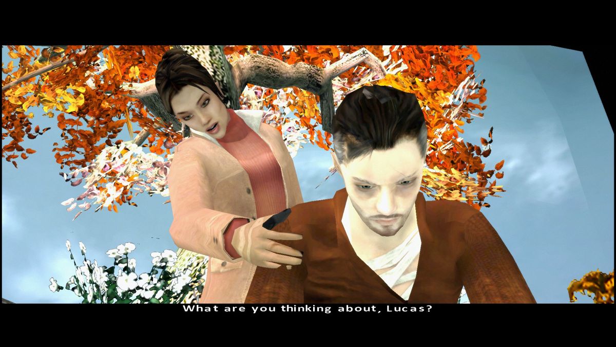 Fahrenheit: Indigo Prophecy - Remastered (Windows) screenshot: ... I'm thinking about how tired I am of doing this shit...