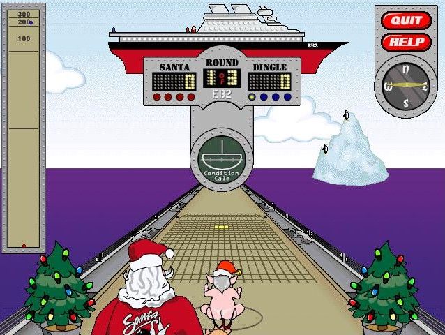 Elves in Paradise: Elf Bowling 2 (Windows) screenshot: Ready to launch
