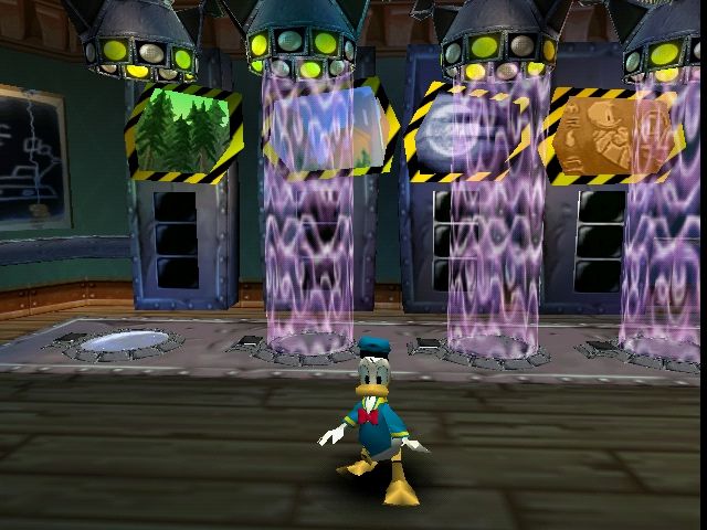 Disney's Donald Duck: Goin' Quackers (Nintendo 64) screenshot: The place where you start