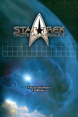 Star Trek: Tactical Assault (Nintendo DS) screenshot: Title screen
