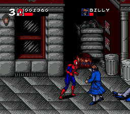 Screenshot of Spider-Man / Venom: Maximum Carnage (Genesis, 1994) -  MobyGames