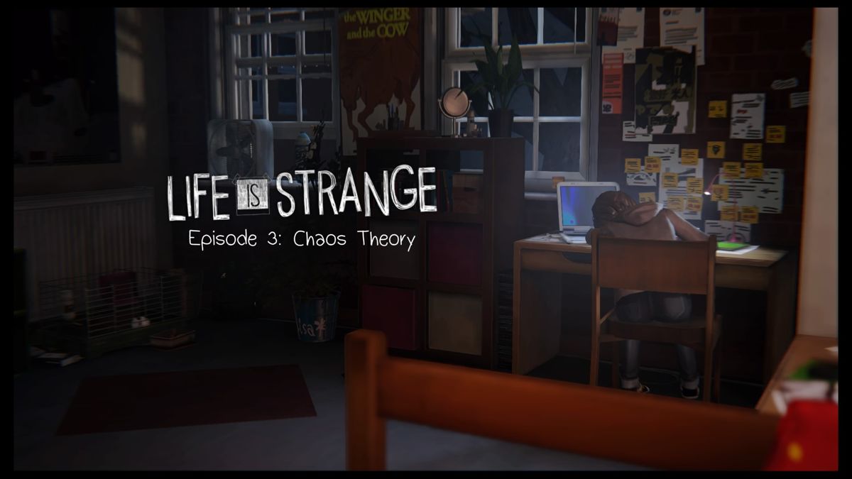 Life Is Strange: Episode 3 - Chaos Theory (PlayStation 4) screenshot: Episode title