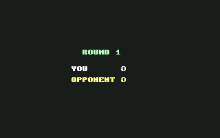 Pub Darts (Commodore 64) screenshot: Round 1