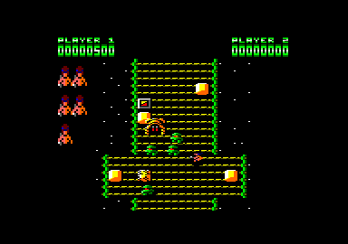 Ikari Warriors II: Victory Road (Amstrad CPC) screenshot: Some of the enemies I need to kill.