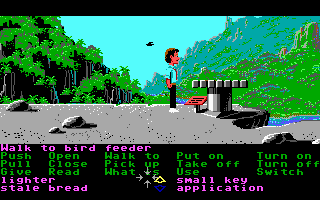 Zak McKracken and the Alien Mindbenders (DOS) screenshot: In Peru