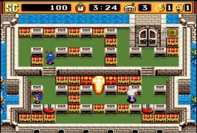 Super Bomberman 2 (SNES) screenshot: Explosion!
