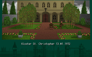 The Clue! (DOS) screenshot: The game over screen