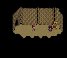 EarthBound (SNES) screenshot: A secret treasure