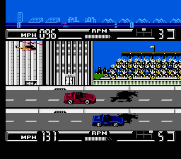 Screenshot of Race America (NES, 1992) - MobyGames