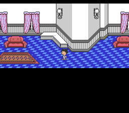 EarthBound (SNES) screenshot: The house of Pokey the coward
