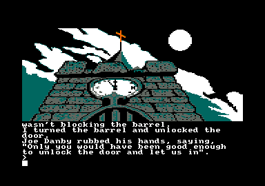 Scapeghost (Amstrad CPC) screenshot: As I've done now