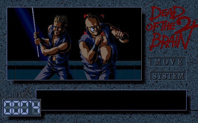 Screenshot of Nightmare Collection: Dead of the Brain 2 (PC-98 