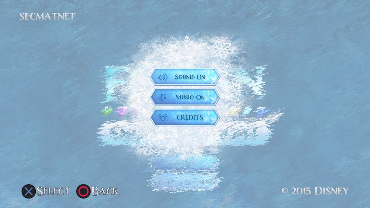 Screenshot of Frozen: Free Fall - Snowball Fight (PlayStation 4, 2015 ...