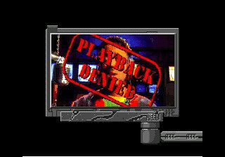 Make My Video: Kris Kross (SEGA CD) screenshot: As punishment for making a bad video, the player doesn't get to see their own work.