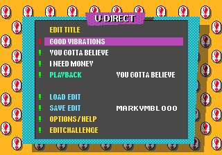 Screenshot of Make My Video: Marky Mark and the Funky Bunch (SEGA CD