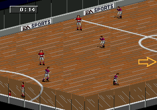 FIFA Soccer 97 (Genesis) screenshot: Goal!