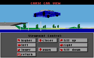 Test Drive III: The Passion (DOS) screenshot: Woohoo!