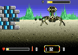 Death Duel (Genesis) screenshot: Second opponent