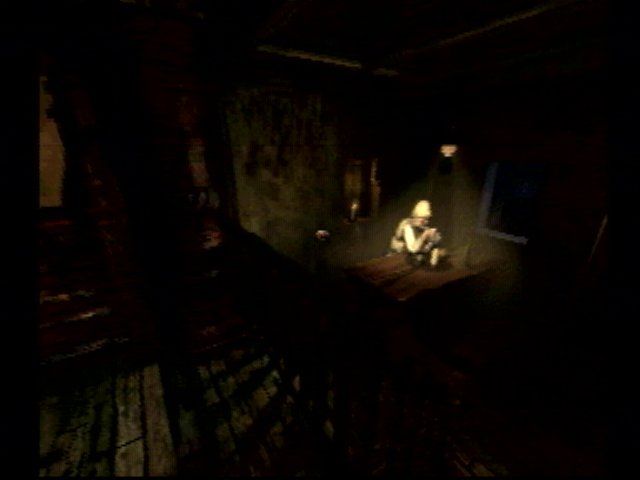 Dracula: The Resurrection (PlayStation) screenshot: Inside the inn