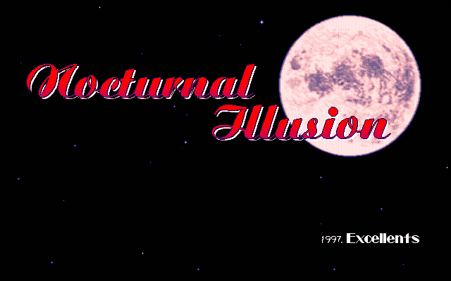 Nocturnal Illusion (Windows) screenshot: Title screen