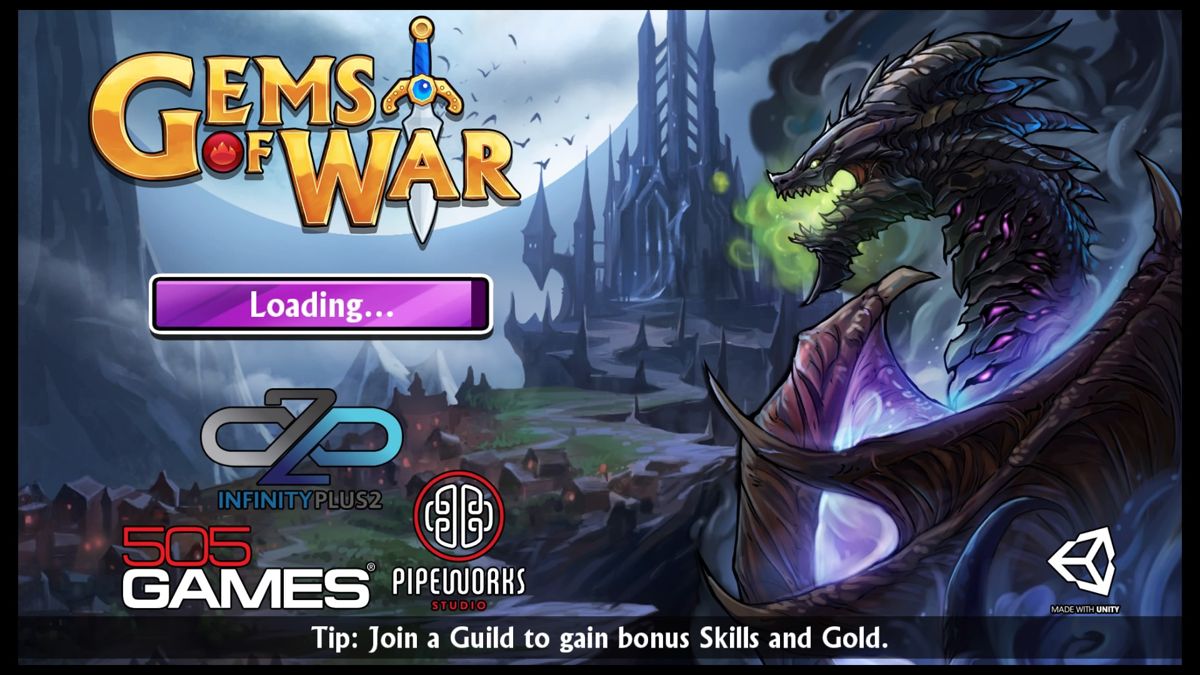 Gems of War (PlayStation 4) screenshot: Loading screen