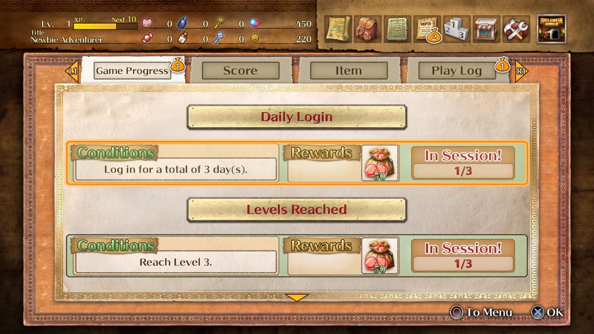 Spelunker World (PlayStation 4) screenshot: Game progress