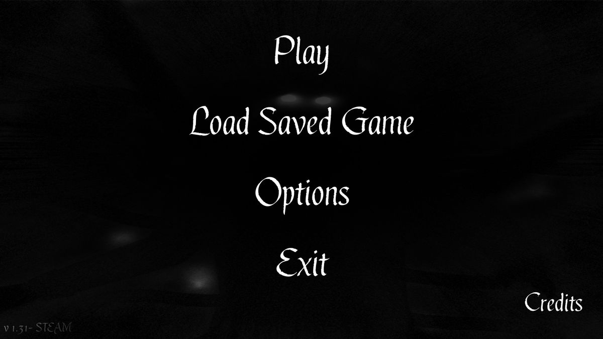 The Hat Man: Shadow Ward (Windows) screenshot: Main menu.
