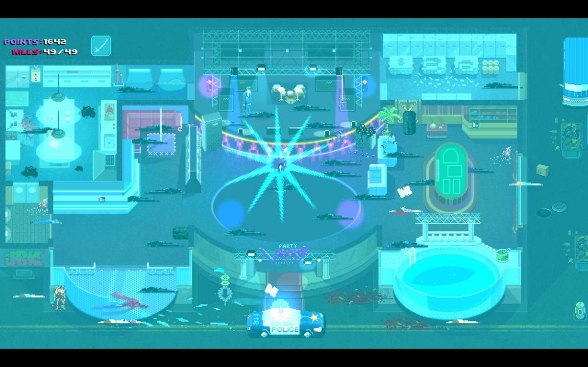 Screenshot of Party Hard (Windows, 2015) MobyGames