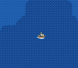 Aretha II: Ariel no Fushigi na Tabi (SNES) screenshot: ...and off we go!