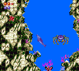 Ecco the Dolphin (Game Gear) screenshot: A weird crab