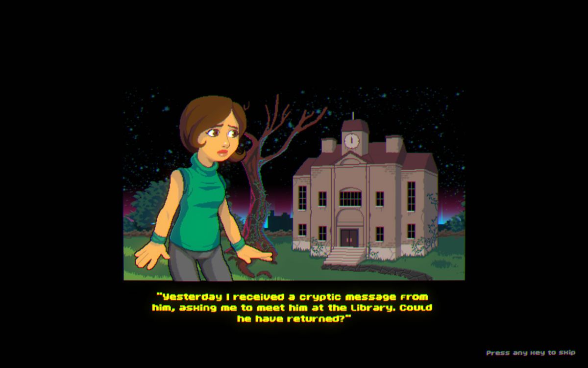 Deathstate (Windows) screenshot: The story in the introduction sequence