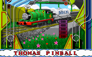 Thomas the Tank Engine and Friends Pinball (DOS) screenshot: Percy