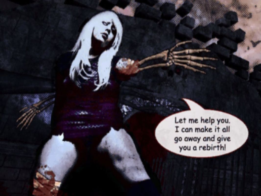 Dark Salvation (Windows) screenshot: The conclusion of the story is told via comic panels