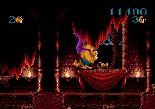 Disney's Beauty and the Beast: Roar of the Beast (Genesis) screenshot: Treasure