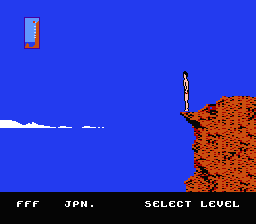 World Games (NES) screenshot: I'm so scared...
