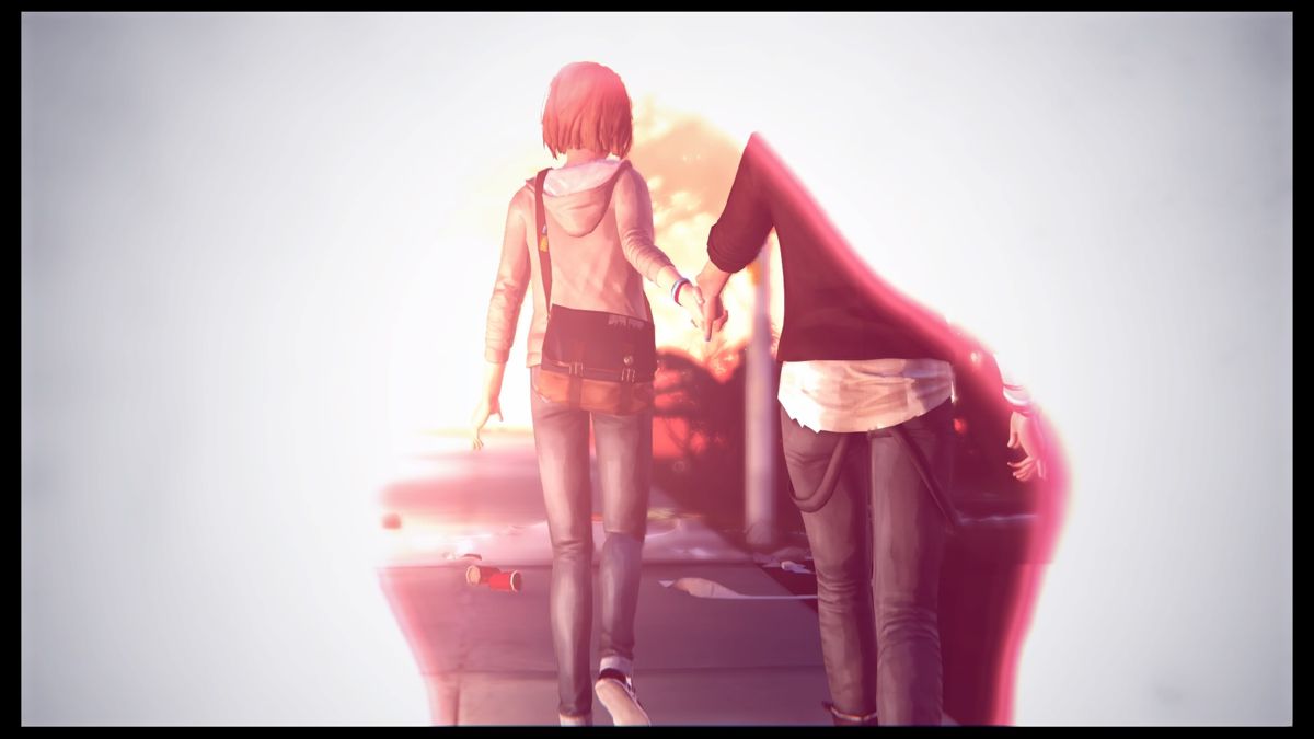 Life Is Strange: Episode 5 - Polarized (PlayStation 4) screenshot: Convincing Chloe not to go guns blazing by telling her the truth